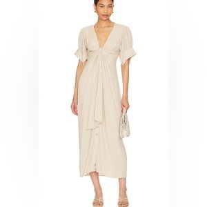 Free People Vintage Summer Midi Dress Large BNWT